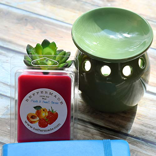 Peach and Sweet Berries Wax Melt  Soy Wax Melt  6 cubes