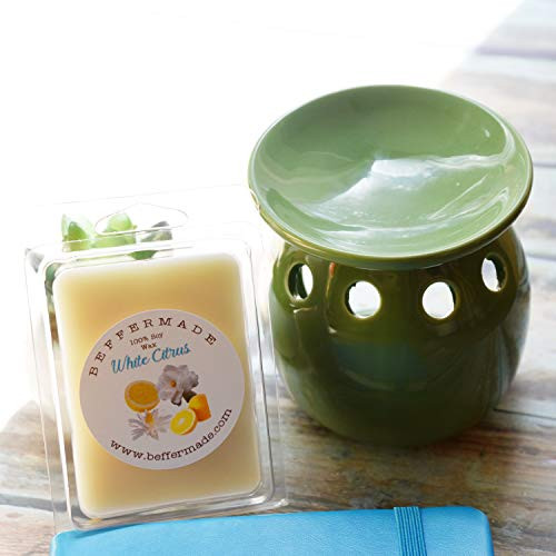 White Citrus wax melts - Soy Wax Melts - pack of 6 cubes
