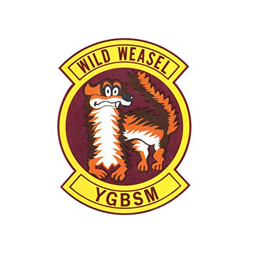 Wild Weasel YGBSM Patch - Wall Decal - Variety of Sizes Available