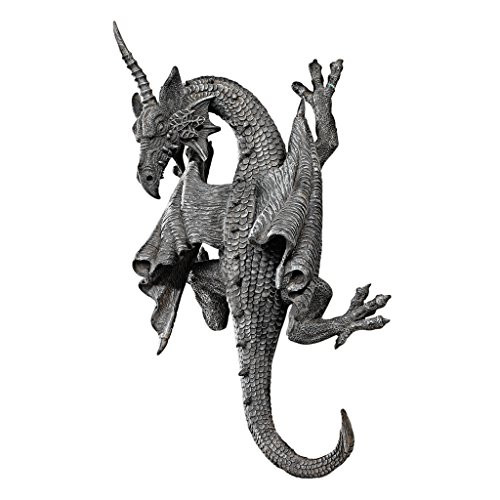 Design Toscano Horned Dragon of Devonshire Wall Sculpture Design Toscano Horned Dragon of Devonshire Wall Sculpture