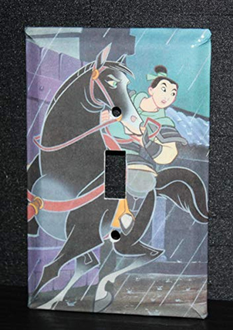 Disney Mulan Princess Asian China Switch Plate Switchplate Wallplate Light Cover Toggle