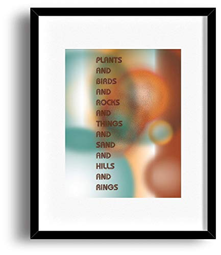 Horse with No Name by America - Song Lyric Inspired Music Art Print - Home Decor Wall Poster - Birthday Gift Idea