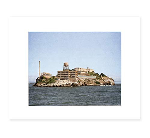 San Francisco Wall Art SF Historical Landmark Decor 8x10 Matted Photographic Print fits 11x14 frame Alcatraz San Francisco Wall Art SF Historical Landmark Decor 8x10 Matted Photographic Print fits 11x14 frame Alcatraz