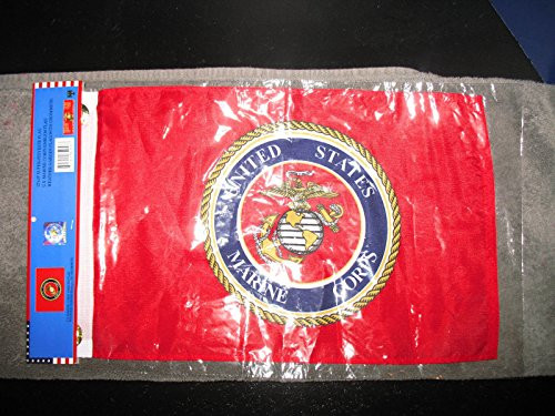 Usmc Marine Corps Flag Superpoly 12X18 Boat Flag