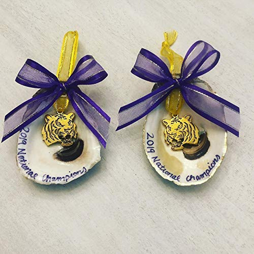 LSU Ornament 2019 National Champions LSU Football Ornament Tigers LSU Ornament 2019 National Champions LSU Football Ornament Tigers