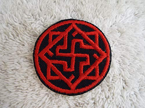 Celtic VALKYRIE Symbol Embroidered Iron-on Patch