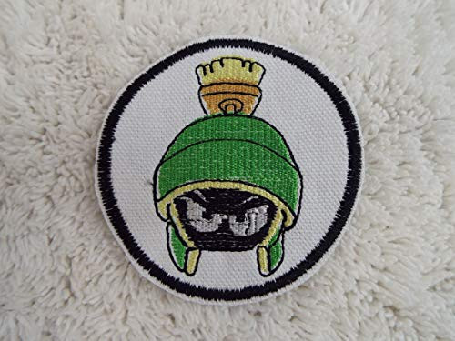 MARVIN the MARTIAN Cartoon Character Embroidered Iron-on Patch MARVIN the MARTIAN Cartoon Character Embroidered Iron-on Patch