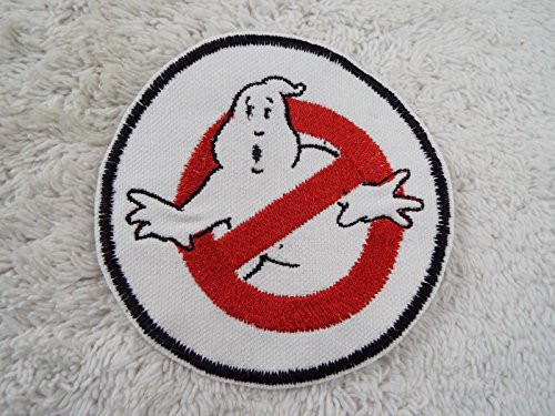 GHOSTBUSTERS Ghost Embroidered Iron-on Patch