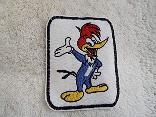 WOODY WOODPECKER Cartoon Character Embroidered Iron-on Patch