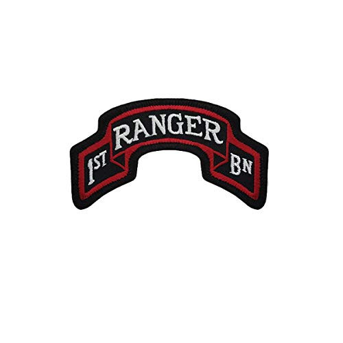 75th Ranger Regiment 1st Battalion Color Scroll Patch  1st Bn