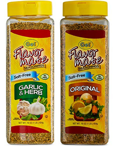 Flavor Mate No MSG Salt Free Seasoning - 16 oz - Club Size  Variety Pack
