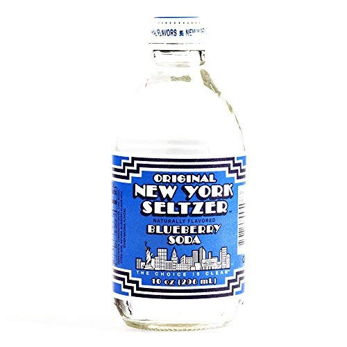 Blueberry Original New York Seltzer 10 oz each  6 Items Per Order