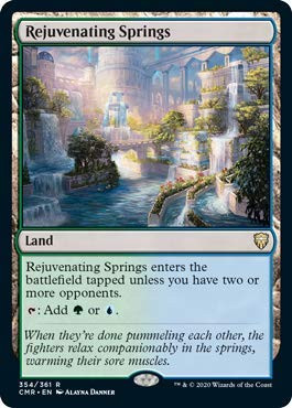 Magic  The Gathering - Rejuvenating Springs - Commander Legends