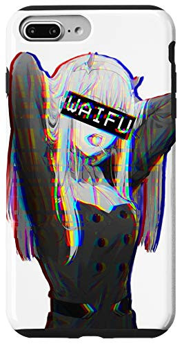 iPhone 7 Plus 8 Plus Waifu Japanese Anime Girl Case