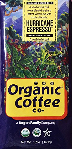 The Organic Coffee Company  Hurricane Espresso - 12 oz. Whole Bean