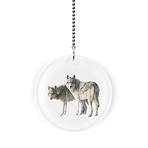 Gotham Decor Wolf Pair Fan Light Pull