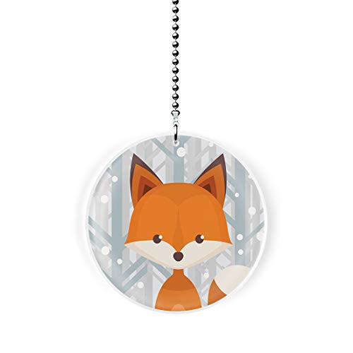 Gotham Decor Winter Woodland Fox Fan Light Pull