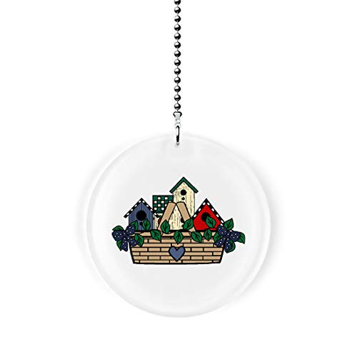 Gotham Decor Birdhouse Basket Fan Light Pull