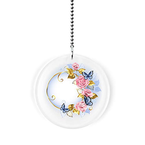 Elegant Butterfly Design Butterfly Fan Light Pull