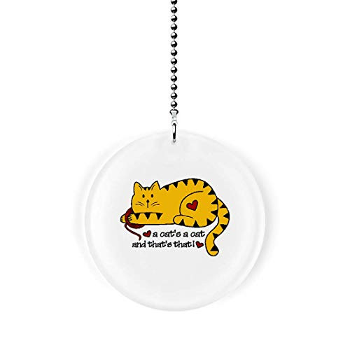 Gotham Decor A Cat Is a Cat Fan Light Pull