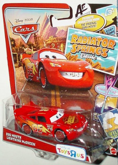 Disney Pixar Cars Radiator Springs Bug Mouth Lightning Mcqueen