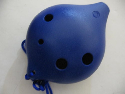 Utopia Plastic steel  ABS resin  ocarina Dark Blue Alto C - Easy to play Good for beginners