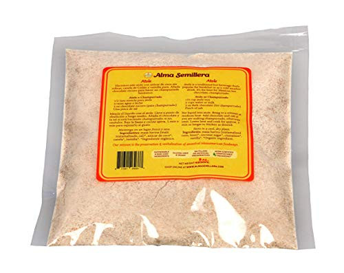ALMA SEMILLERA Atole Drink Mix 8oz - Gluten-Free  Vegan  Made with Coconut Sugar  Organic Ingredients