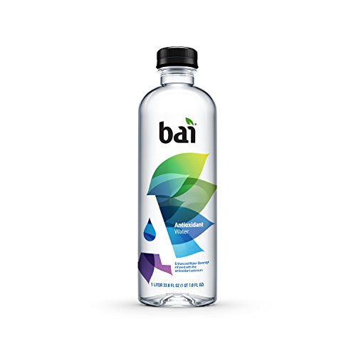 Bai Antioxidant Water  Alkaline Water  Infused with the Antioxidant Mineral Selenium  Purified Water with Electrolytes added for Taste  pH Balanced to 7.5 or Higher  33.8 Fluid Ounce  12 Count