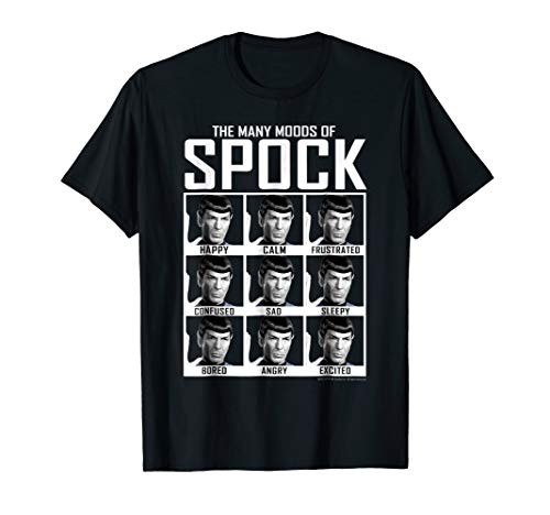 Star Trek Original Series Moods of Spock Graphic T-Shirt