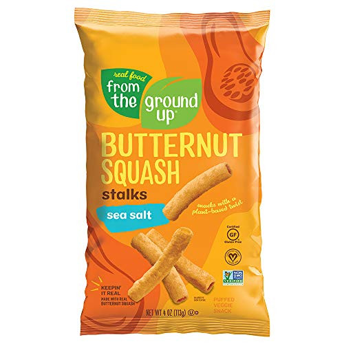 Real Food From The Ground Up Butternut Squash Stalks - 6 Pack  Sea Salt