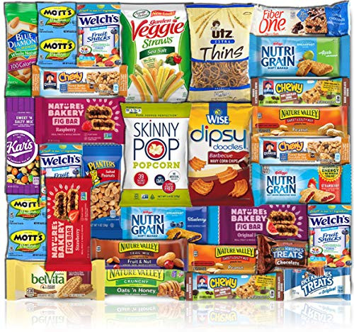 Healthy Snacks Care Package  Count 30  - Discover a whole new world of Healthy Snacks
