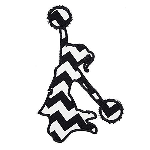 Cheerleader Patch in your choice of sew on or iron on patch