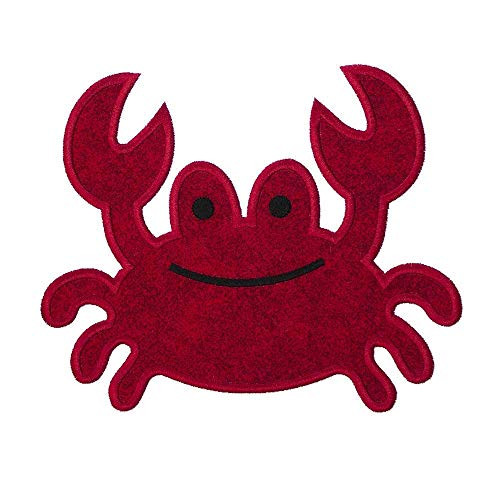 Crab Patch in your choice of sew on or iron on patch