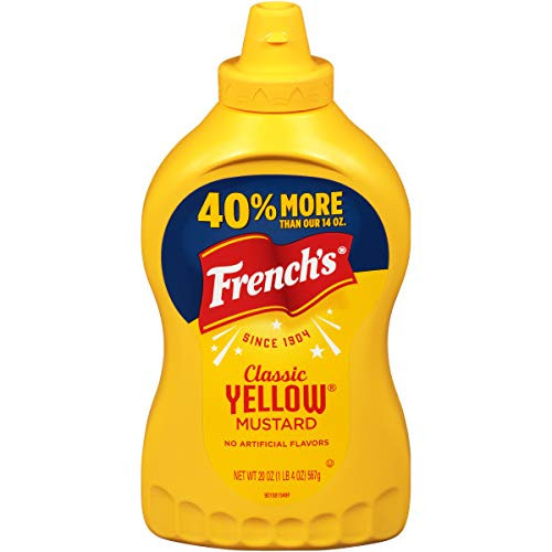 French s Classic Yellow Mustard  No Artificial Colors  20 oz