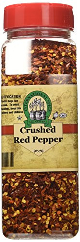 International Spice Premium Gourmet Spices- CRUSHED RED PEPPER FLAKES-  12 OZ