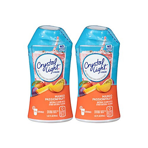 Crystal Light Liquid Mix  Mango Passion Fruit  1.62 OZ  Pack of 2