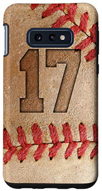 Galaxy S10e Baseball Fan  17 Jersey No 17 Baseball Lover Phone Case Gift Case