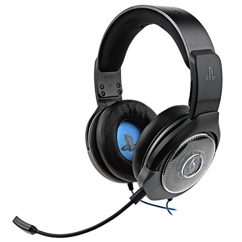 PDP PS4 Afterglow AG 6 Wired Gaming Headset, 051-077-NA-BK