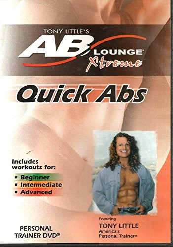 Tony Little s AB Lounge Xtreme Quick Abs  DVD