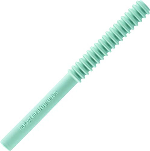 Baby Teething Tubes Soft Silicone Teething Baby Toy for Babies 0 Plus Months - 7 inches - Helps Soothe Teething Irritation - Durable Safe Silicone - Hypoallergenic - Easy to Clean - Made in The USA Baby Teething Tubes Soft Silicone Teething Baby Toy for Babies 0 Plus Months - 7 inches - Helps Soothe Teething Irritation - Durable Safe Silicone - Hypoallergenic - Easy to Clean - Made in The USA