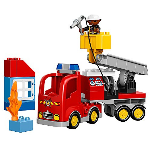 LEGO Duplo Town Fire Truck 10592 Buildable Toy for 1-4Year-Olds