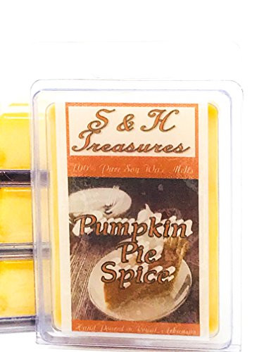 Pumpkin Pie Spice - Pure Soy Wax Melts - Dessert Scents - 1 pack  6 cubes
