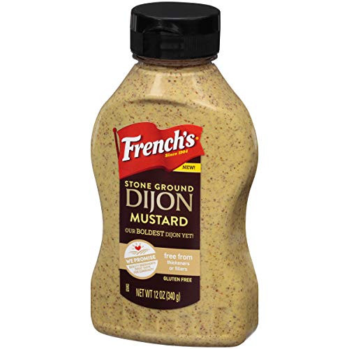 French s Stone Ground Dijon Mustard  12 oz  Pack of 8