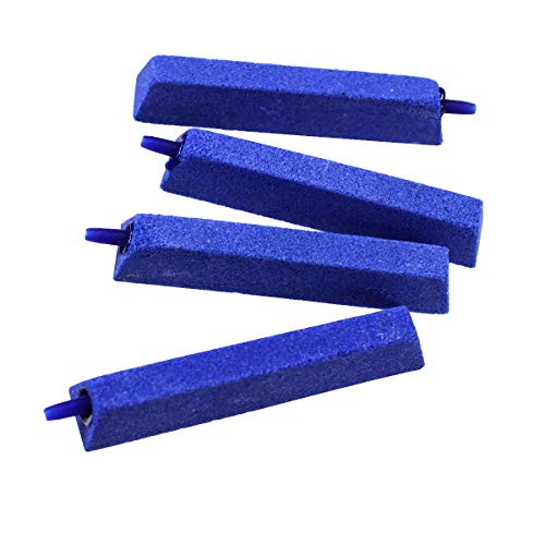 AQUANEAT 12 PCS 4 Aquarium Air Stones Bubble Curtain Bar Air Diffuser Aerator Hydroponics Airstones