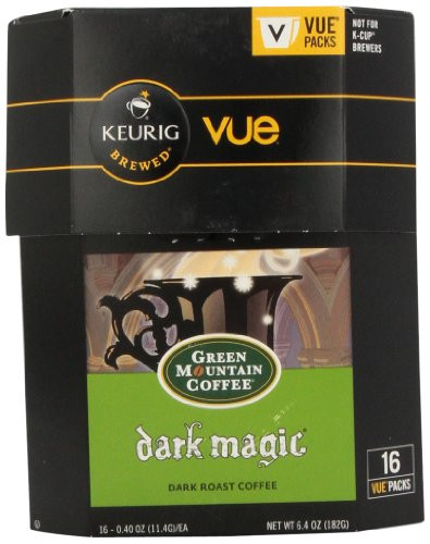 Vue Pack Dark Magic Coffee for Keurig Vue Brewers-16 Count 2 Pack