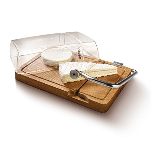 Boska Holland Life Collection Petit Paris Cutting Board and Lid, Natural