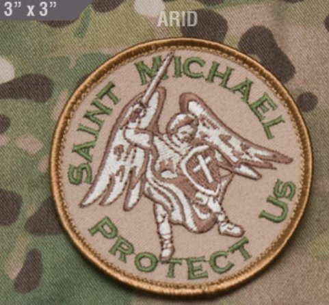 Mil-Spec Monkey St Michael Patch Arid