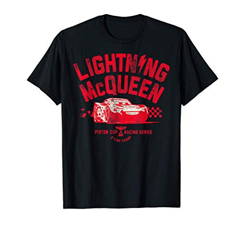 Disney Pixar Cars 3 Lightning McQueen Vintage T-Shirt C1 T-Shirt Disney Pixar Cars 3 Lightning McQueen Vintage T-Shirt C1 T-Shirt