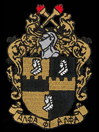 Alpha Phi Alpha Shield Cotton Emblem Patch 3 inch