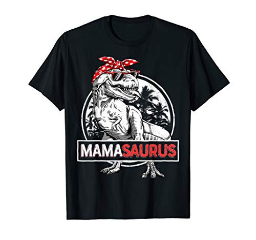 Mamasaurus T rex Dinosaur Funny Mama Saurus Family Matching T-Shirt